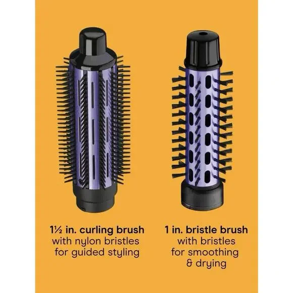 Conair 2 in 1 Hot Air Brush Curling Iron Combo Hair Dryer 1"- 1½" - Picture 3 of 9